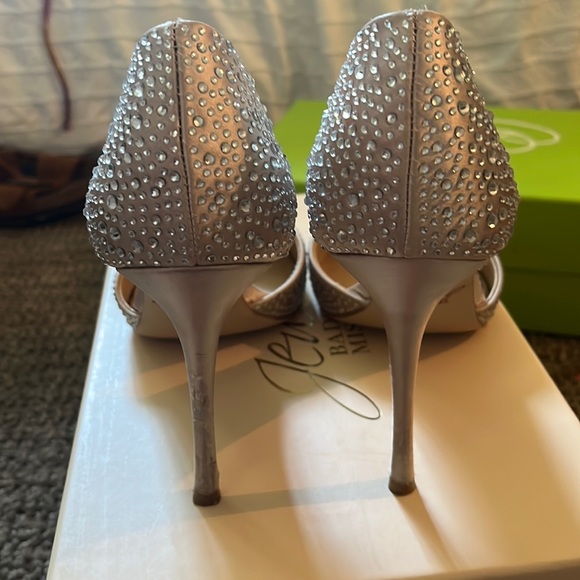 Jewel Badgley Mischika Stiletto Silver pump - Picture 4 of 7